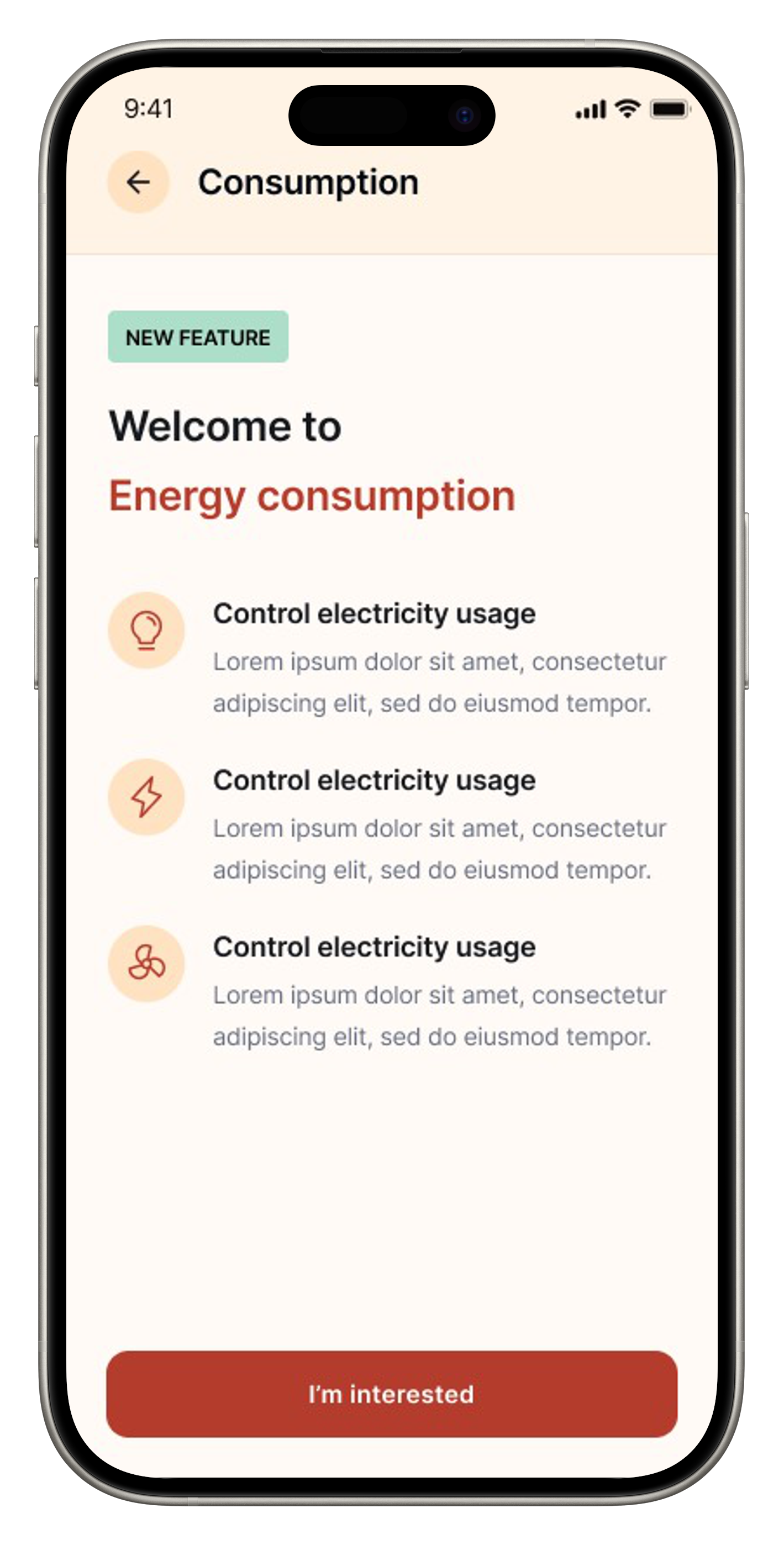 Pilar tenant platform — energy module